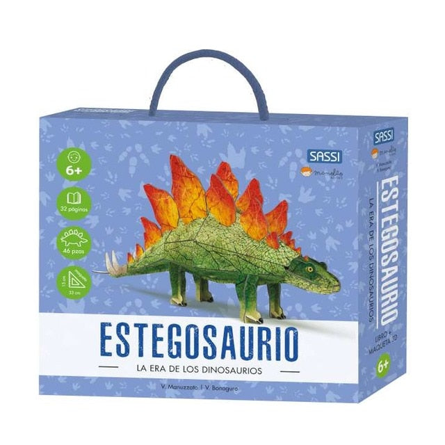Estegosaurio La Era De Los Dinosaurios - Manolito Books