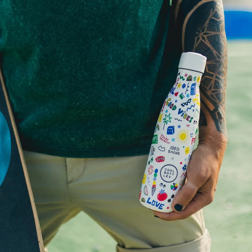 Botella 500ml Good Vibes Eddie Baehr - Cool Bottles