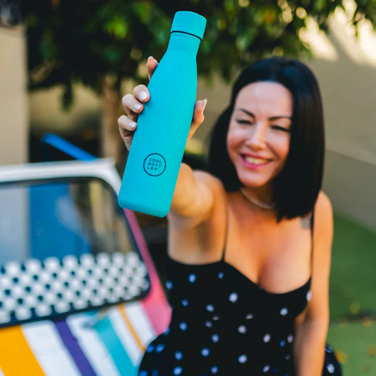 Botella 500ml Vivid Turquoise - Cool Bottles