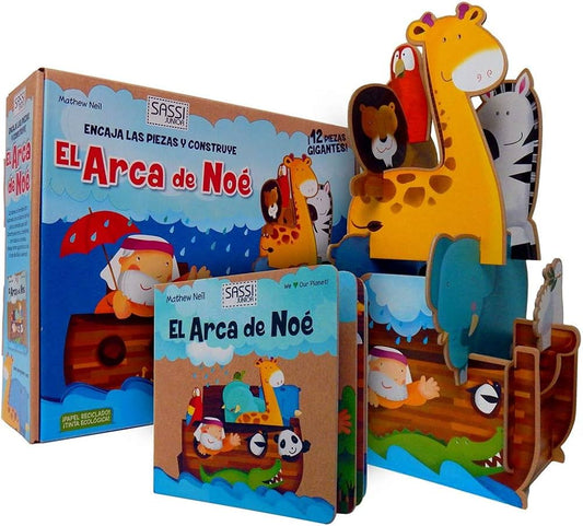 El Arca de Noe 3D Libro y Puzzle - Manolito Books