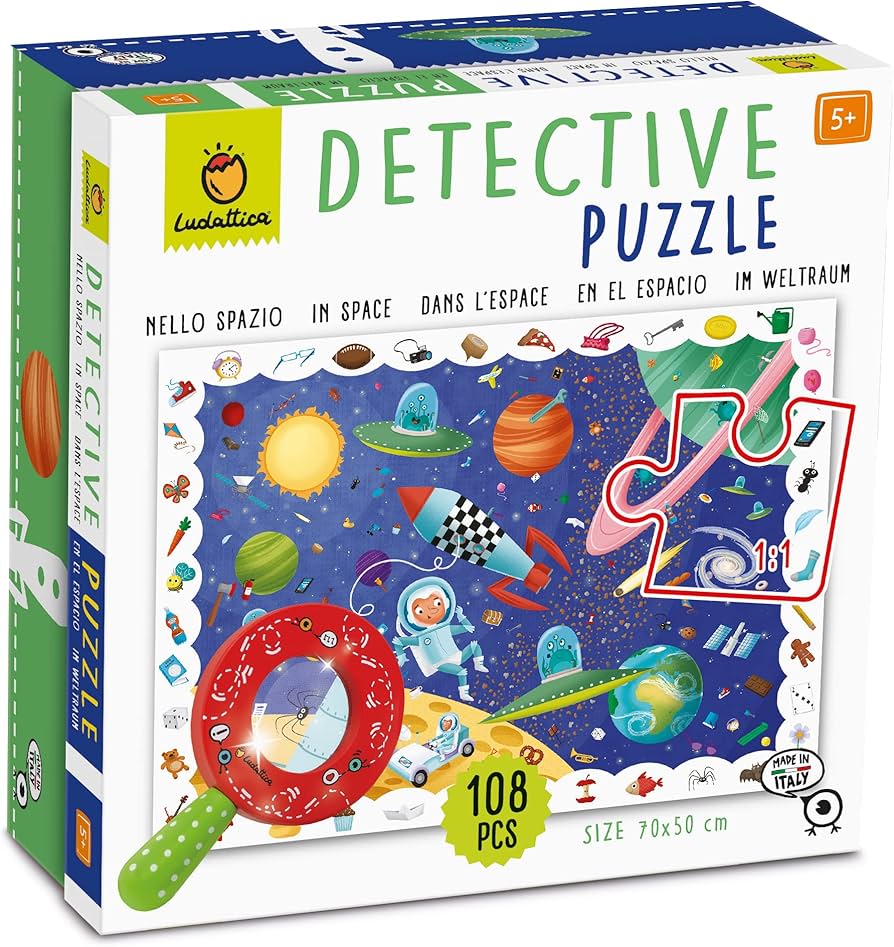 Detective Puzzle En El Espacio - Ludattica