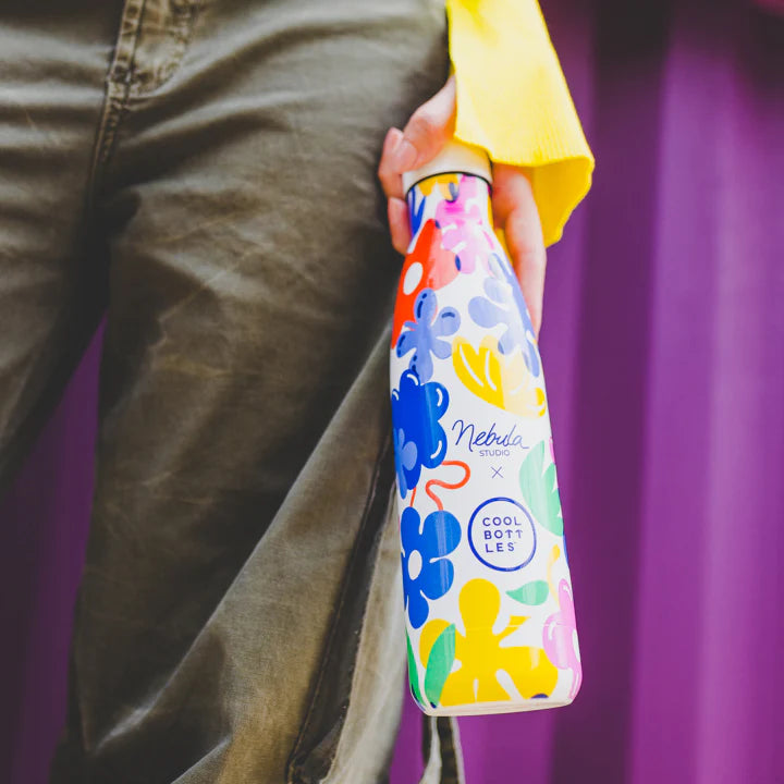Botella 500ml Floral Madness Nebula - Cool Bottles