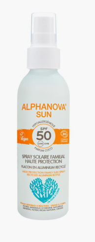 Protector Solar Familiar SPF 50 Botella Reciclada 150gr - Alphanova Sun