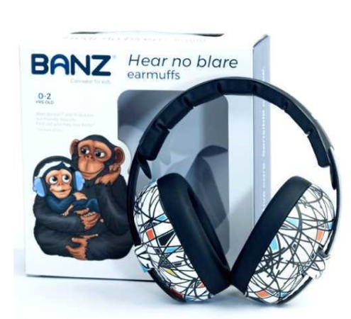 Cascos Anti Ruido Mariposa Baby - Banz