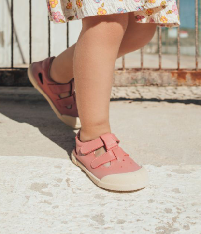 Sandalia Piel Rosa - Barefoot - Igor