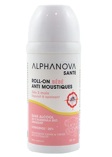 Roll On Antimosquitos 30ml, Apto +3m - Alphanova