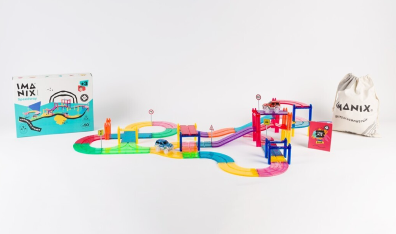 Pista de Carreras Expansión 50 Piezas - Imanix