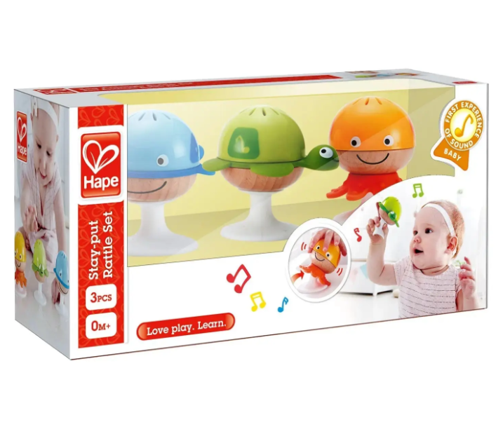 Stay-Put Rattle Set - Hape
