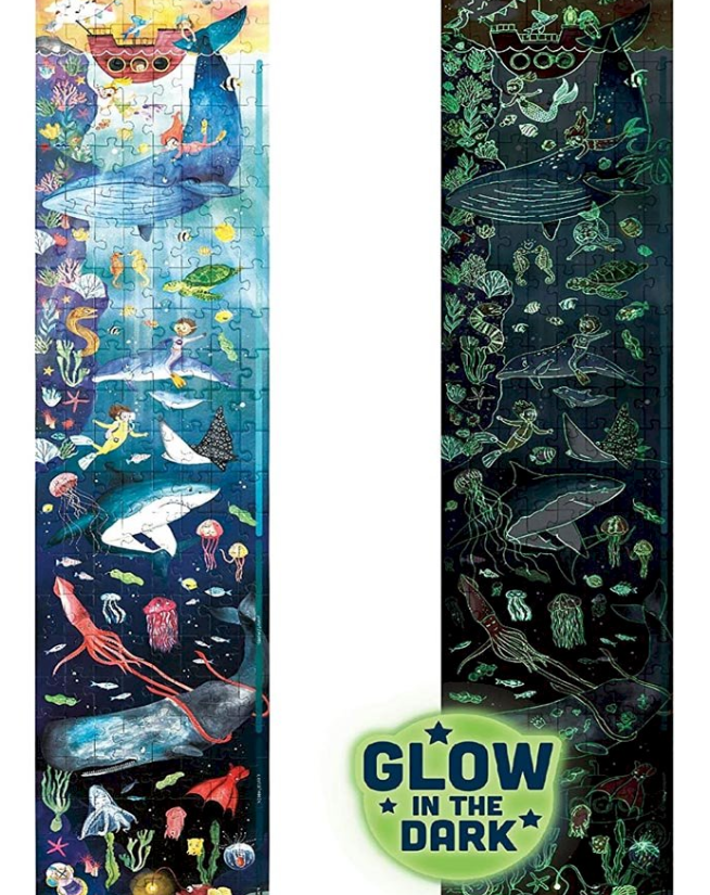 Ocean Life Puzzle Glow - Hape