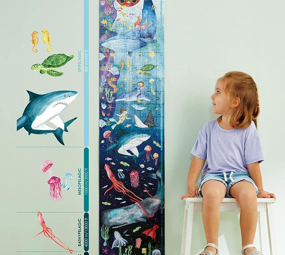 Ocean Life Puzzle Glow - Hape