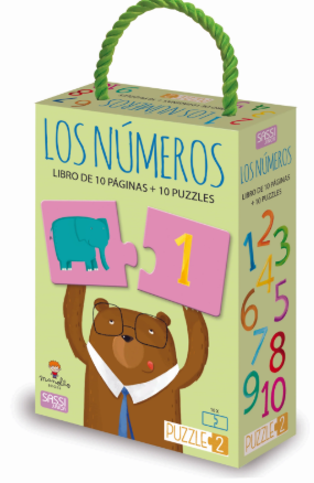 Libro + Puzle Los Números - Manolito Books