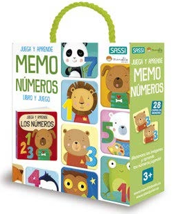 Libro+ Juego Memo Números - Manolito Books