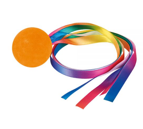 Pelota Goma Con Cintas - Moses