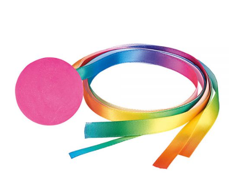 Pelota Goma Con Cintas - Moses