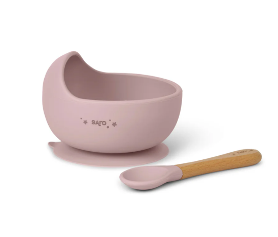 Set Vajilla Wave Ventosa Nordic Rosa - Saro