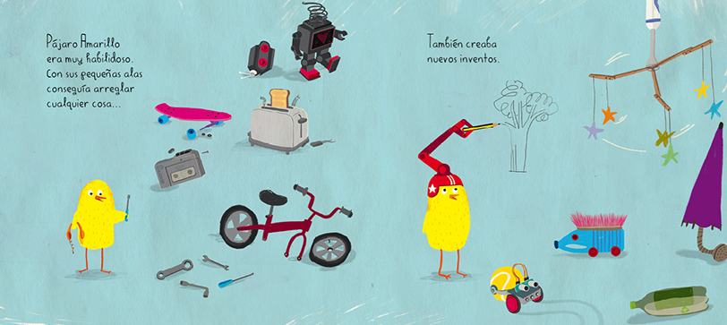 Pájaro Amarillo - Apila