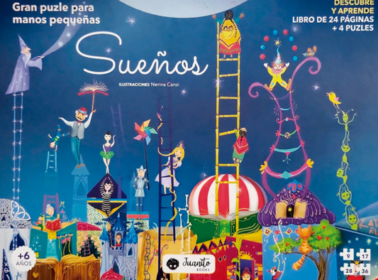 Libro + Puzle Sueños - Manolito Books