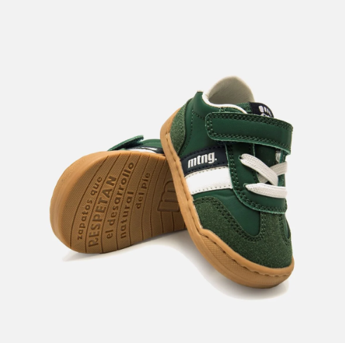 Free Modern Blanco Losfo Verde Vegano Primeros Pasos- Mustang