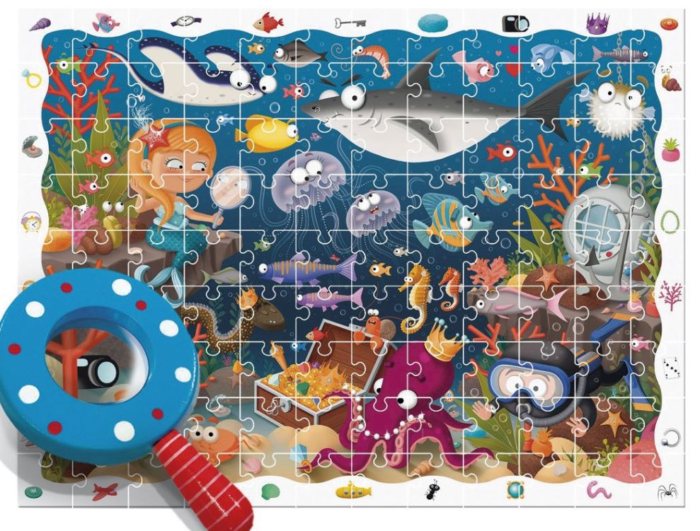 Detective Puzzle El Mar - Ludattica