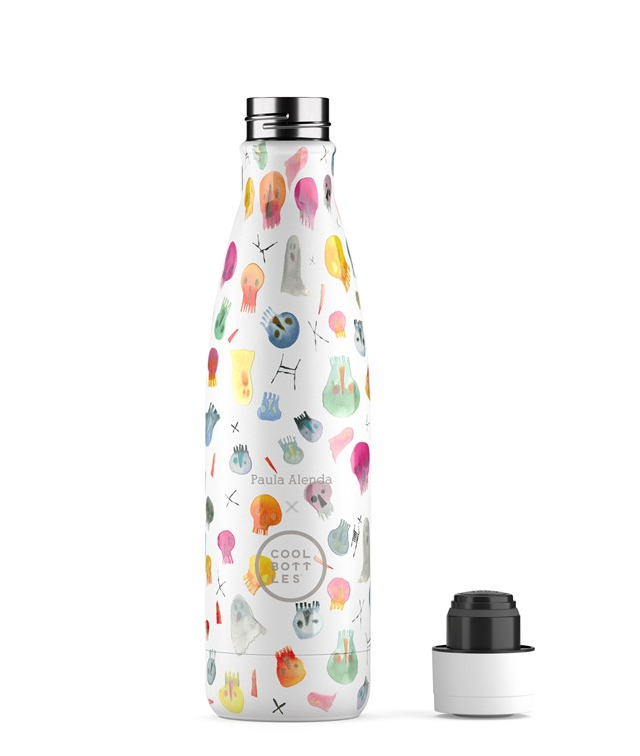 Botella Kids 500ml Crazy Skulls - Cool Bottles