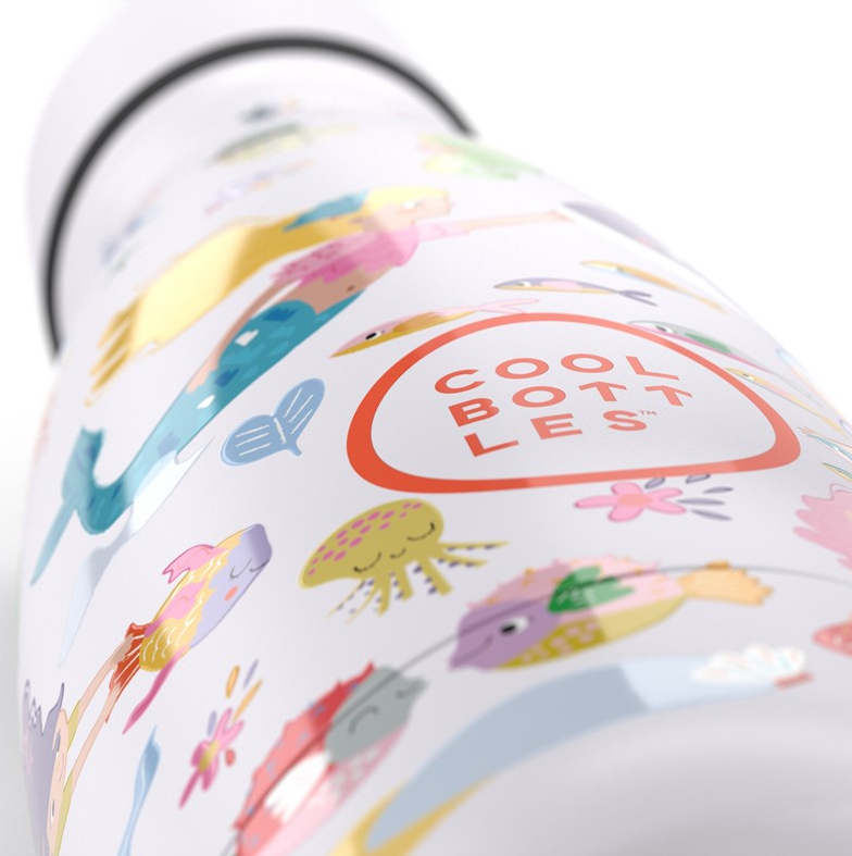 Botella Kids 350ml Sweet Mermaids - Cool Bottles