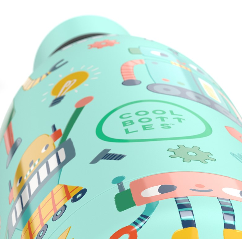 Botella Kids 500ml Short Circuit - Cool Bottles
