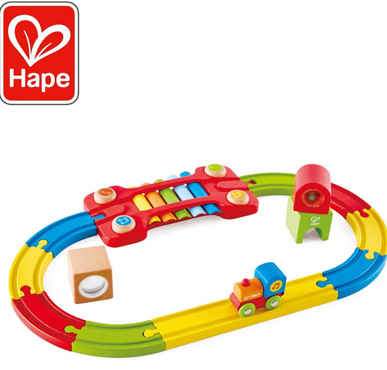 Sensory Railway - Hape (Caja Descolorida)