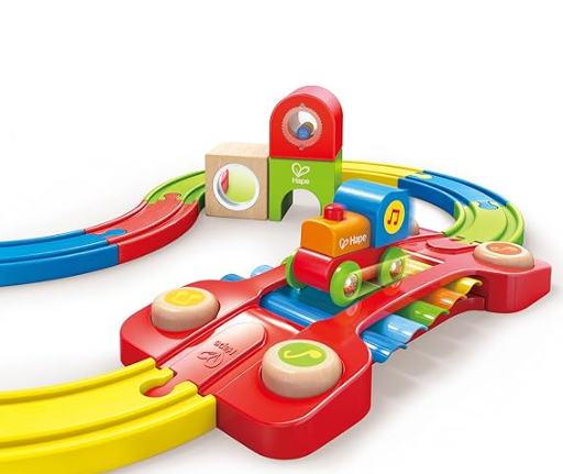 Sensory Railway - Hape (Caja Descolorida)
