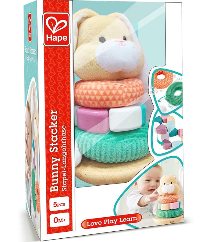 Juguete Apilable Sensorial Conejo - Hape