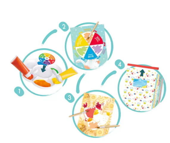 Colour Mix Painting - Hape