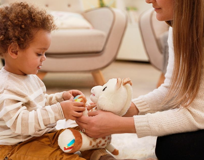 Peluche Touch & Music - Sophie