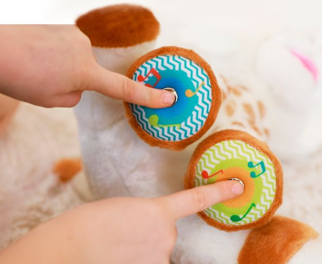 Peluche Touch & Music - Sophie