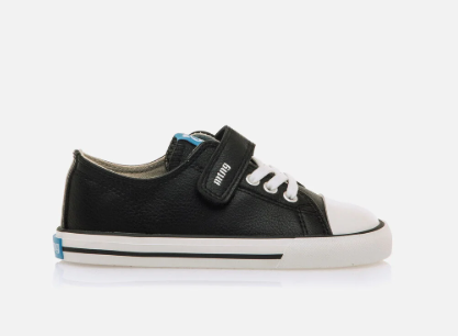 Free Usain Negro Tipo Piel Vegano - Mustang