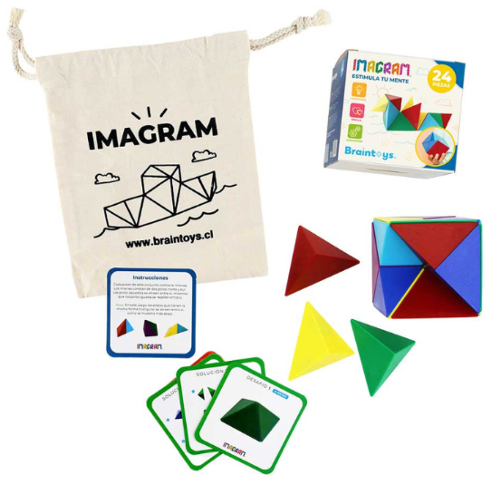 Imagram 24 piezas - Imanix
