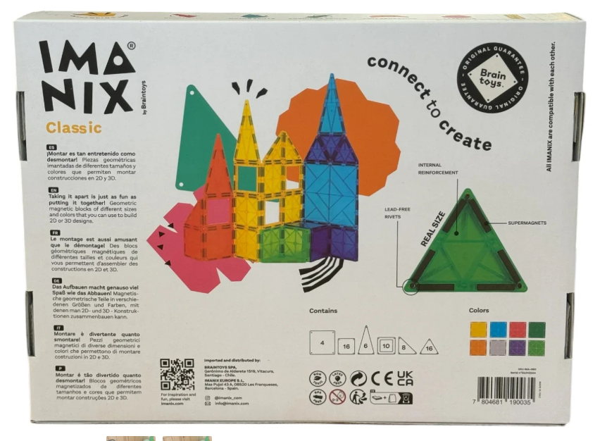 Classic 60 Piezas - Imanix