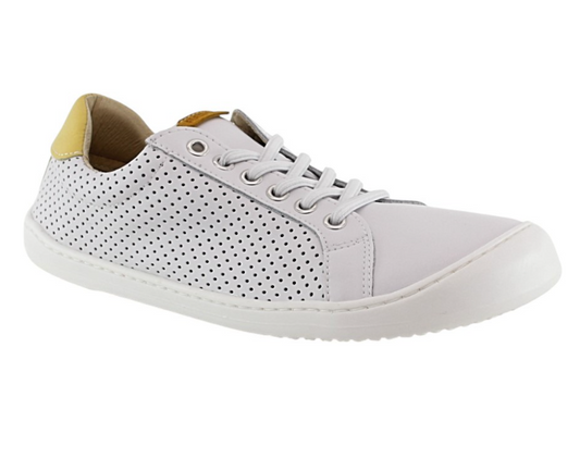 Picado Blanco/Amarillo S-8412-R Adulto - Barefoot - Flexi Nens