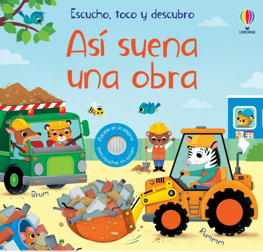 Así Suena Una Obra - Usborne Azeta