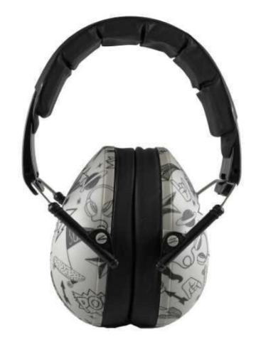 Cascos Anti Ruido Graffiti Kidz +3 - Banz