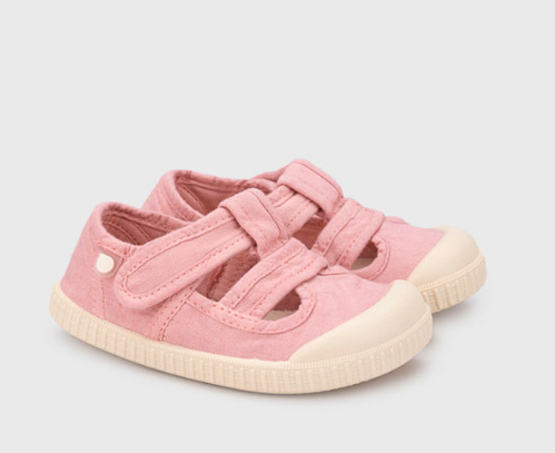 Sandalia Cangrejera Lona Rosa - Barefoot - Igor PROXIMAMENTE