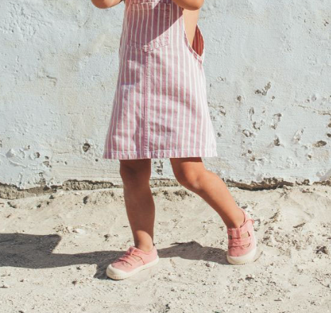 Sandalia Cangrejera Lona Rosa - Barefoot - Igor PROXIMAMENTE