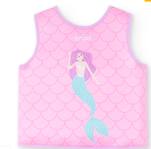 Chaleco Flotación Infantil Sirena - Btbox