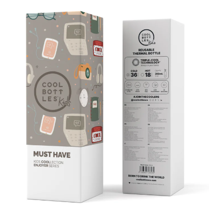 Botella Kids 260ml Must Have - Cool Bottles