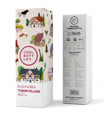 Botella Kids 500ml Kasandra Tudor Vallage - Cool Bottles