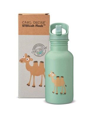 Botella de Acero Steelish Flask Green 0.5 Litros - Carl Oscar