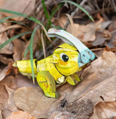Puzzle 3D Con Sonido Parasaurolophus - Mieredu