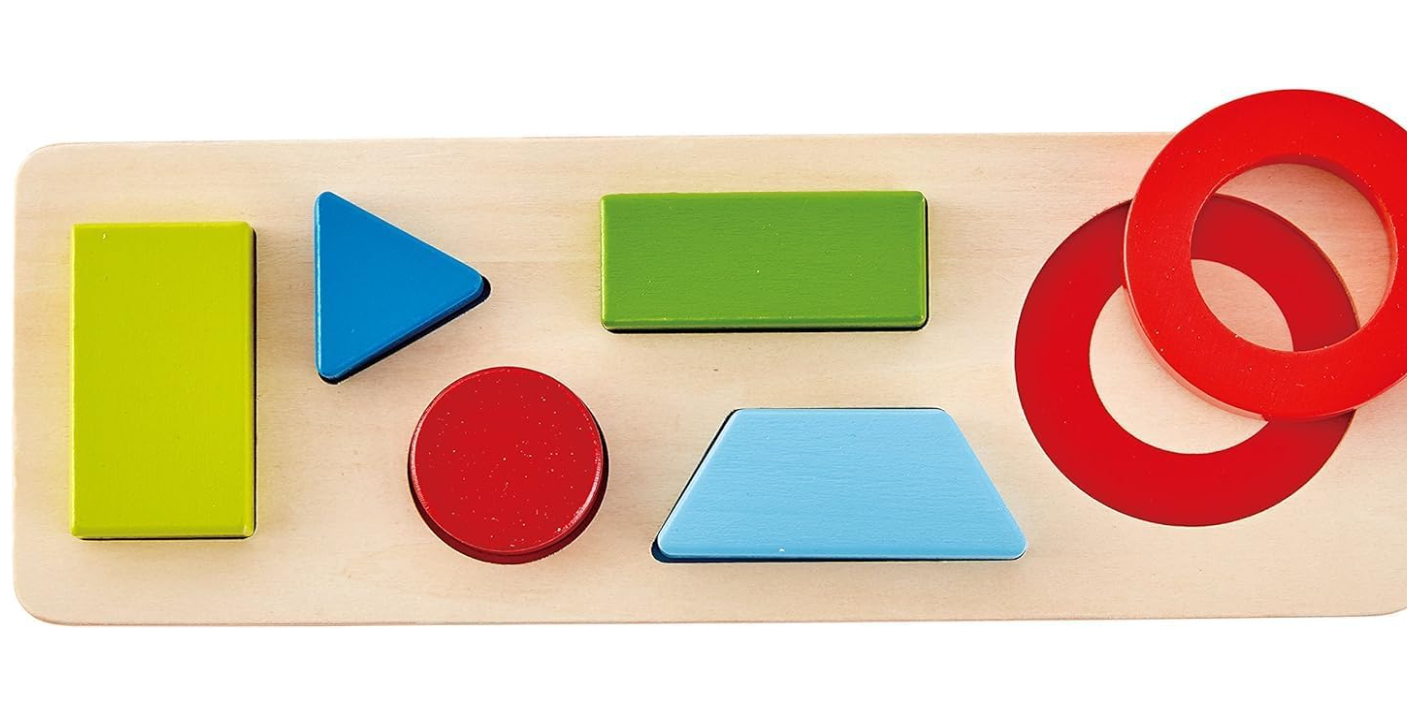 Puzzle Geométrico - Hape (CAJA DETERIORADA POR EL SOL)