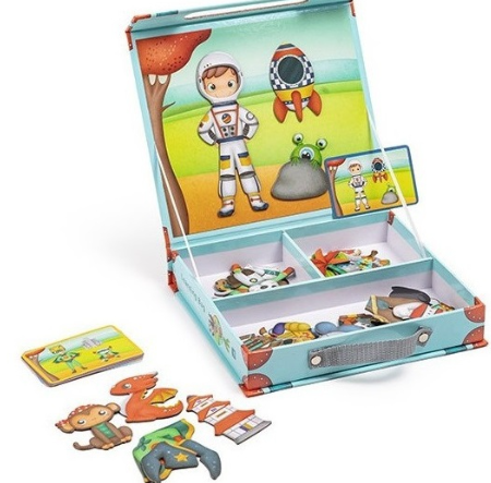 Heroes of the world, Puzzle Magnético - Eurekakids