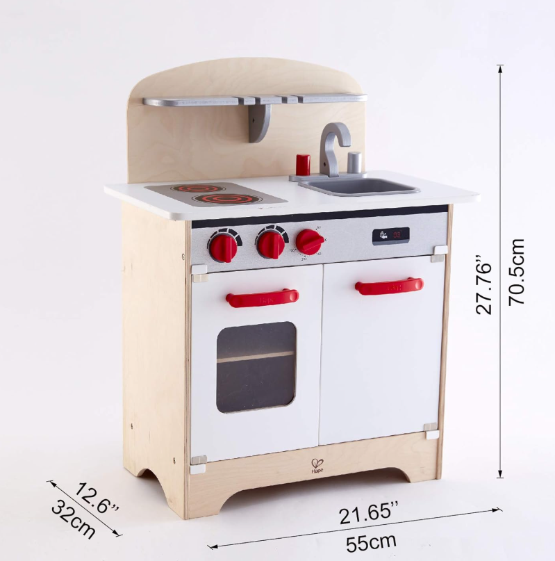 Cocinita - Hape (CAJA DETERIORADA POR EL SOL)