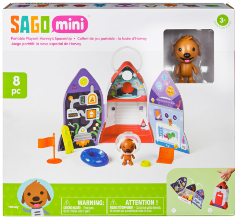 Cohete Sago Mini - CAJA DESCOLORIDA
