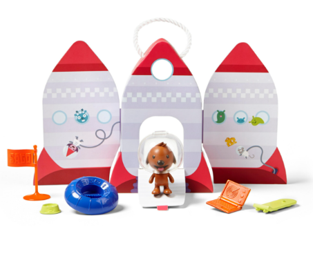 Cohete Sago Mini - CAJA DESCOLORIDA